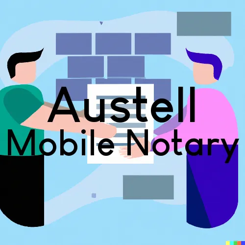Austell, GA Mobile Notary and Signing Agent, “Munford Smith & Son Notary“ 