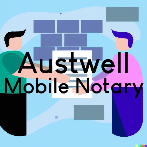 Austwell, TX Traveling Notary Services