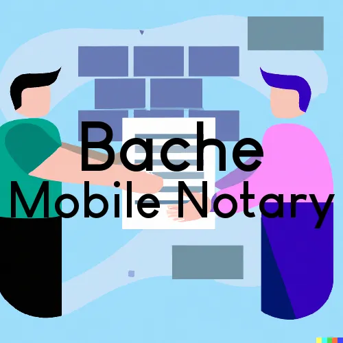 Bache, OK Traveling Notary, “Benny's On Time Notary“ 
