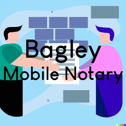 Bagley, WI Mobile Notary and Traveling Signing Services 