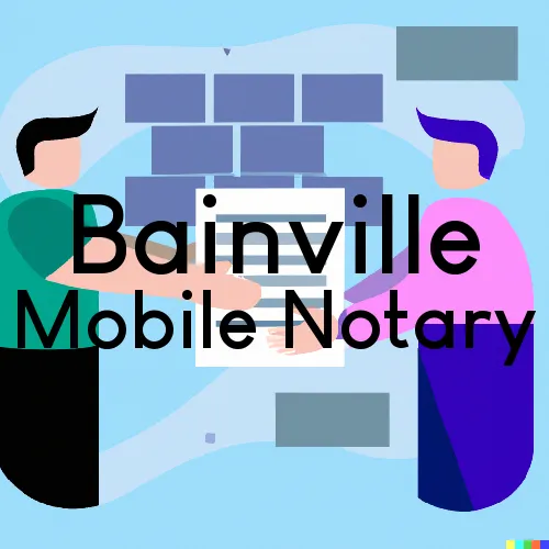 Bainville, Montana Online Notary Services