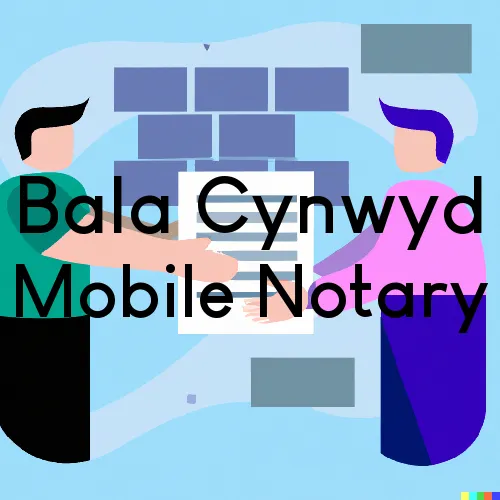 Bala Cynwyd, PA Mobile Notary Signing Agents in zip code area 19004