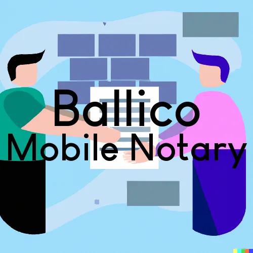 Ballico, CA Mobile Notary and Signing Agent, “Best Services“ 