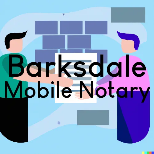 Barksdale, TX Mobile Notary and Signing Agent, “Best Services“ 