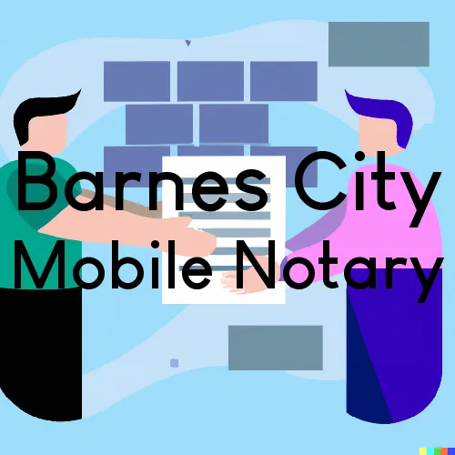 Traveling Notary in Barnes City, IA