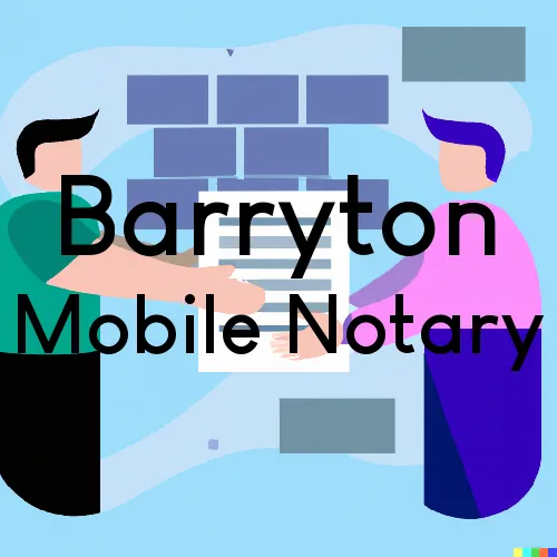 Barryton, MI Mobile Notary and Signing Agent, “Gotcha Good“ 