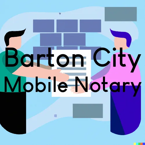 Traveling Notary in Barton City, MI