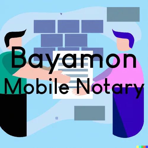 Bayamon, PR Mobile Notary Signing Agents in zip code area 00960