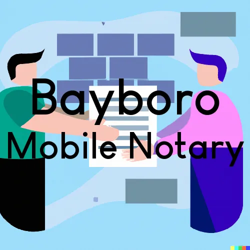 Traveling Notary in Bayboro, NC