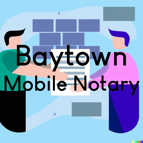 Baytown, TX Mobile Notary and Signing Agent, “Gotcha Good“ 