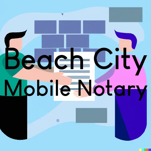 Traveling Notary in Beach City, TX