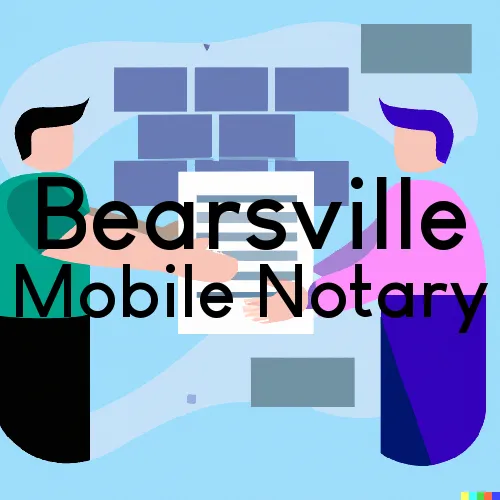 Bearsville, NY Mobile Notary Signing Agents in zip code area 12409