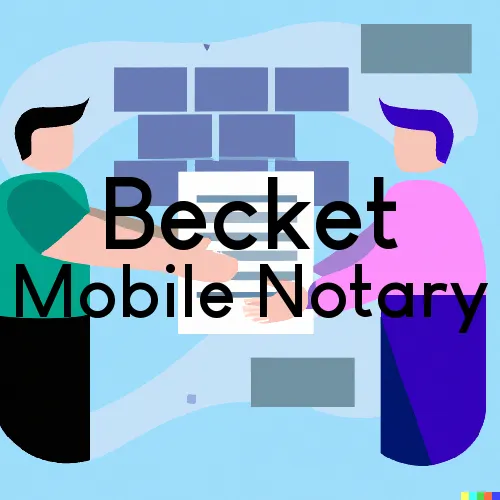 Becket, MA Mobile Notary and Signing Agent, “Benny's On Time Notary“ 