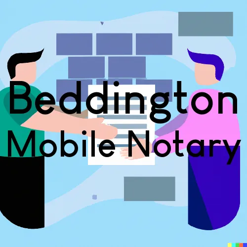 Beddington, ME Mobile Notary and Signing Agent, “Benny's On Time Notary“ 