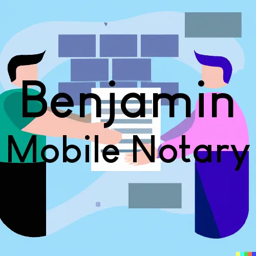 Benjamin, TX Traveling Notary Services