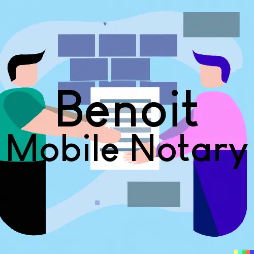 Benoit, Wisconsin Online Notary Services