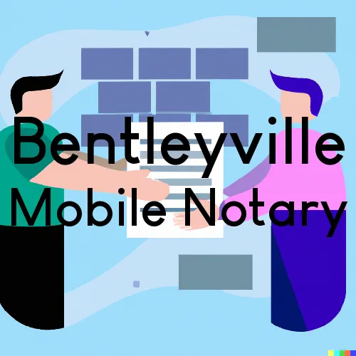 Bentleyville, OH Mobile Notary Signing Agents in zip code area 44022