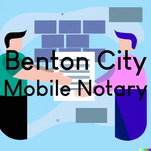 Benton City, MO Mobile Notary and Signing Agent, “Munford Smith & Son Notary“ 