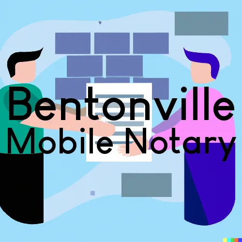 Bentonville, IN Mobile Notary and Traveling Signing Services 