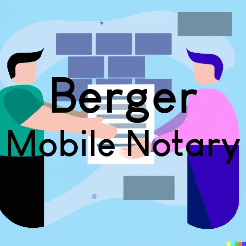 Berger, MO Mobile Notary and Signing Agent, “Gotcha Good“ 