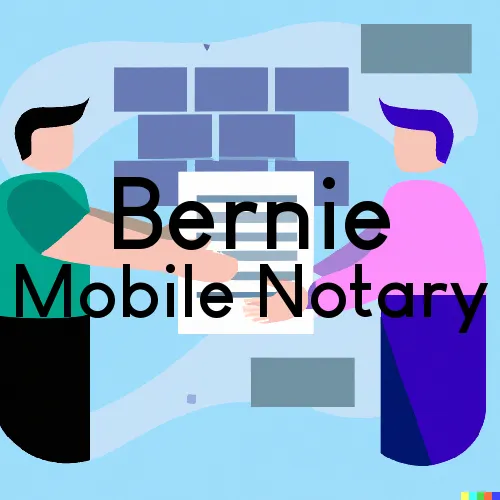 Traveling Notary in Bernie, MO