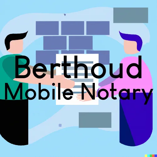 Berthoud, CO Mobile Notary Signing Agents in zip code area 80513