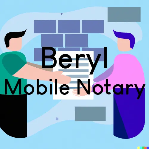 Beryl, UT Mobile Notary Signing Agents in zip code area 84714