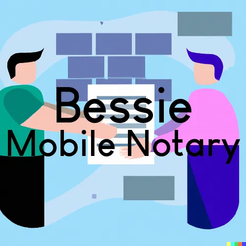 Bessie, OK Traveling Notary Services