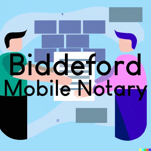 Biddeford, ME Mobile Notary and Signing Agent, “Happy's Signing Services“ 