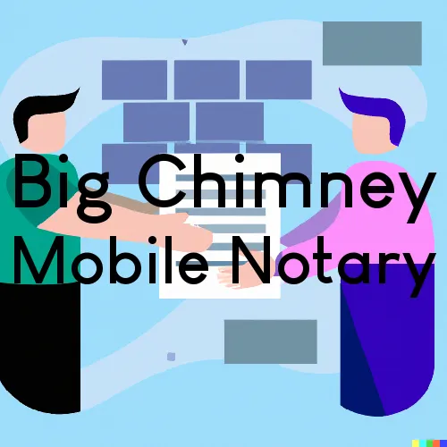 Big Chimney, WV Traveling Notary, “U.S. LSS“ 