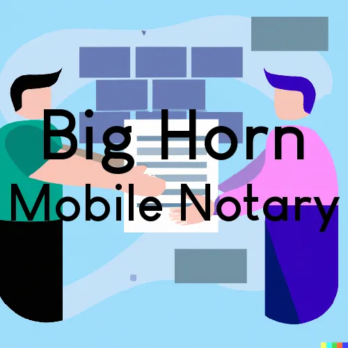 Big Horn, Wyoming Traveling Notaries