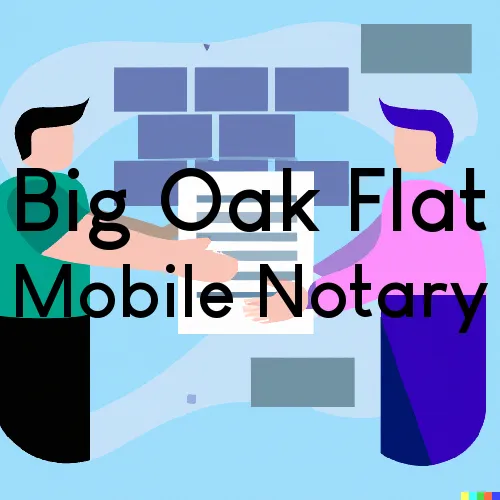 Big Oak Flat, CA Mobile Notary and Signing Agent, “Benny's On Time Notary“ 