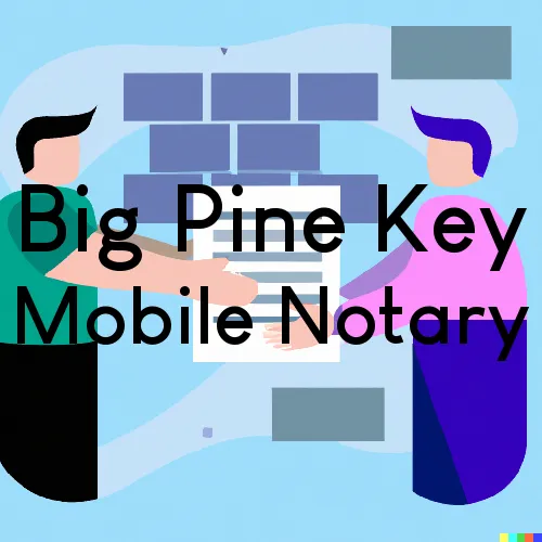 Big Pine Key, FL Traveling Notary and Signing Agents 