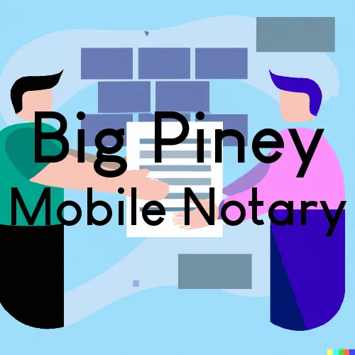 Big Piney, WY Mobile Notary and Traveling Signing Services 