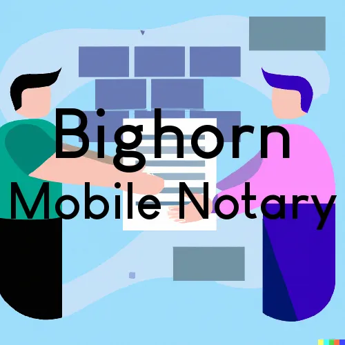 Bighorn, MT Mobile Notary Signing Agents in zip code area 59010