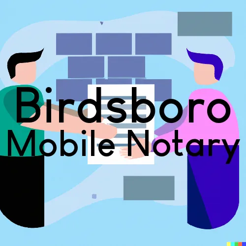 Birdsboro, PA Mobile Notary Signing Agents in zip code area 19508