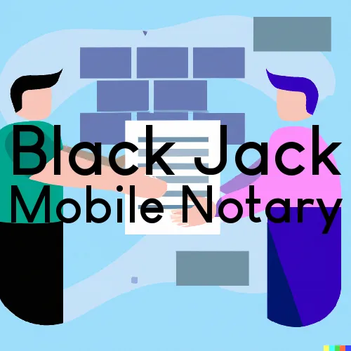 Black Jack, MO Mobile Notary Signing Agents in zip code area 63033