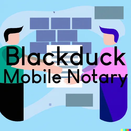 Blackduck, MN Mobile Notary and Signing Agent, “Benny's On Time Notary“ 