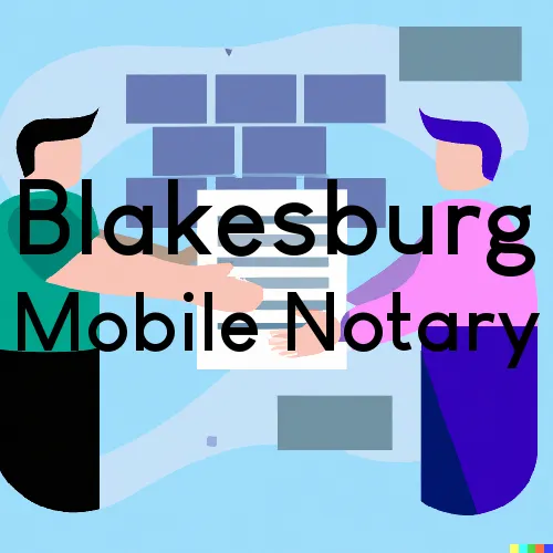 Blakesburg, IA Mobile Notary and Signing Agent, “Gotcha Good“ 