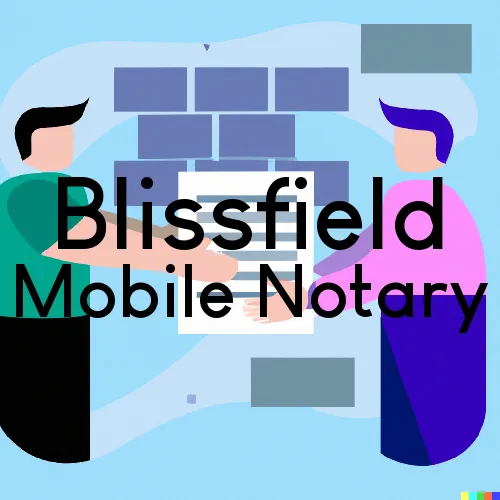 Blissfield, Michigan Online Notary Services