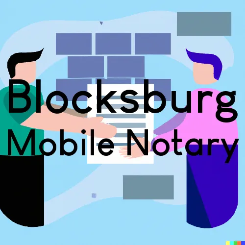Blocksburg, CA Traveling Notary Services