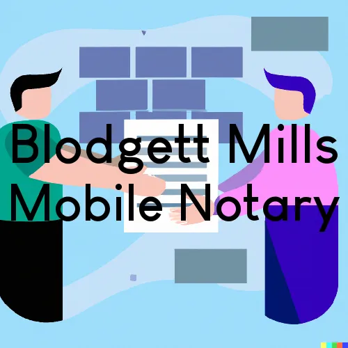 Blodgett Mills, New York Traveling Notaries