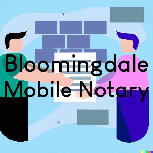 Traveling Notary in Bloomingdale, IL