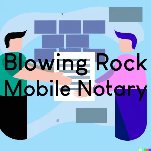 Blowing Rock, NC Mobile Notary and Traveling Signing Services 