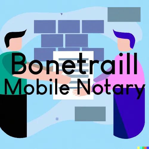 Bonetraill, ND Mobile Notary and Signing Agent, “Benny's On Time Notary“ 