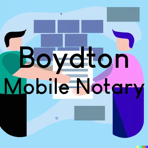Boydton, VA Mobile Notary Signing Agents in zip code area 23917