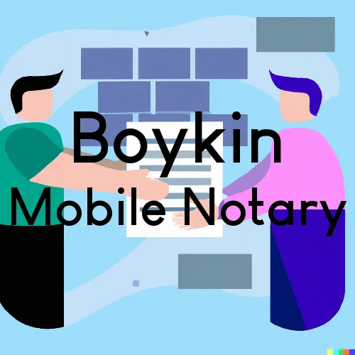 Traveling Notary in Boykin, AL