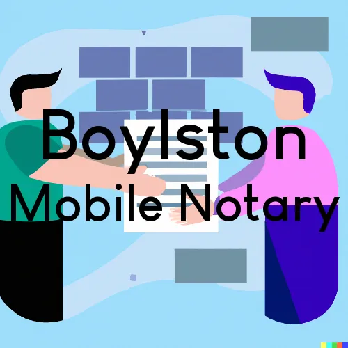 Boylston, MA Traveling Notary Services