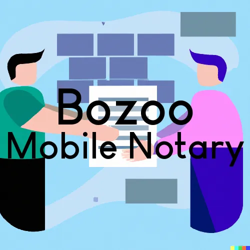Traveling Notary in Bozoo, WV