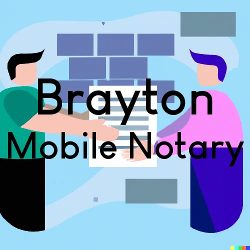Traveling Notary in Brayton, IA